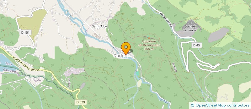 localisation de l'entreprise AT CONFECTION  DURFORT