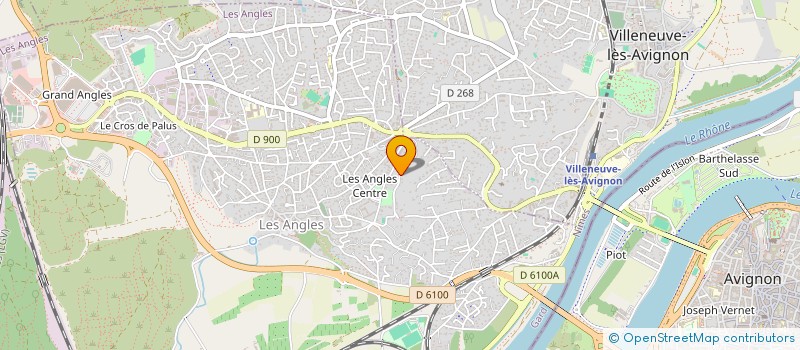 localisation de l'entreprise AT CONSEILS à LES ANGLES