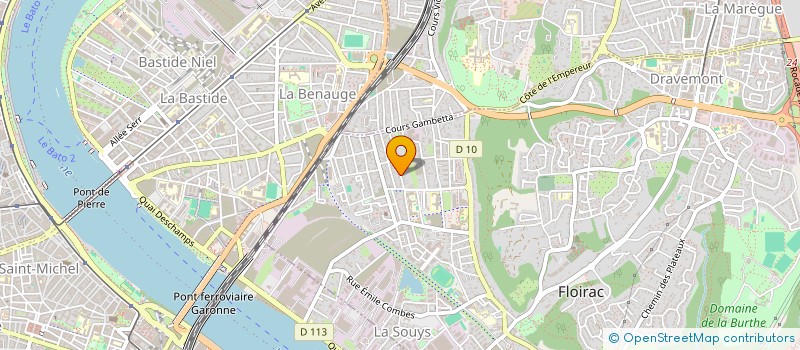 localisation de l'entreprise AT DIFFUSION  FLOIRAC