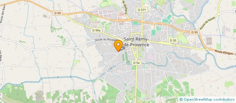 localisation de l'entreprise AT ELEC à SAINT-REMY-DE-PROVENCE