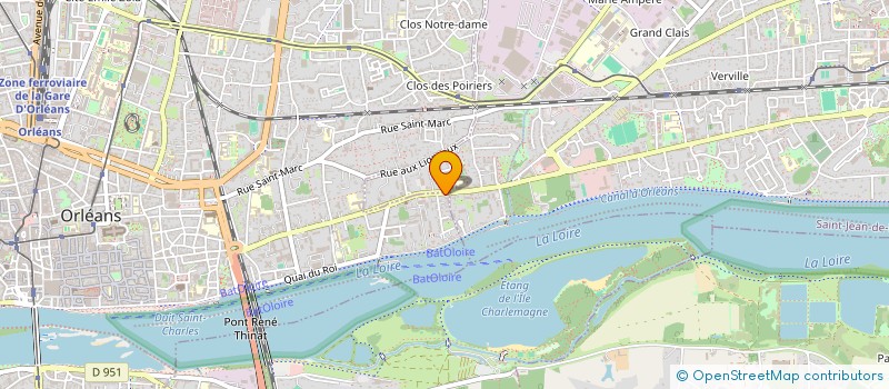 localisation de l'entreprise AT-EXPERTIZ à ORLEANS