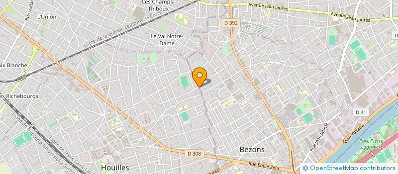 localisation de l'entreprise AT FARISSA à BEZONS