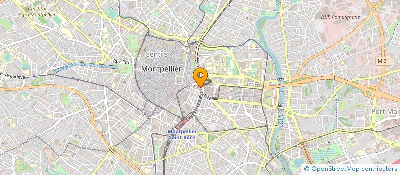 localisation de l'entreprise AT FINANCES  MONTPELLIER