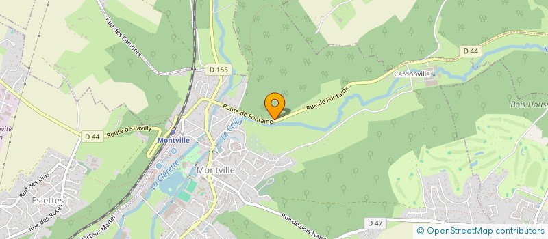 localisation de l'entreprise AT GREEN INVESTISSEMENTS  MONTVILLE