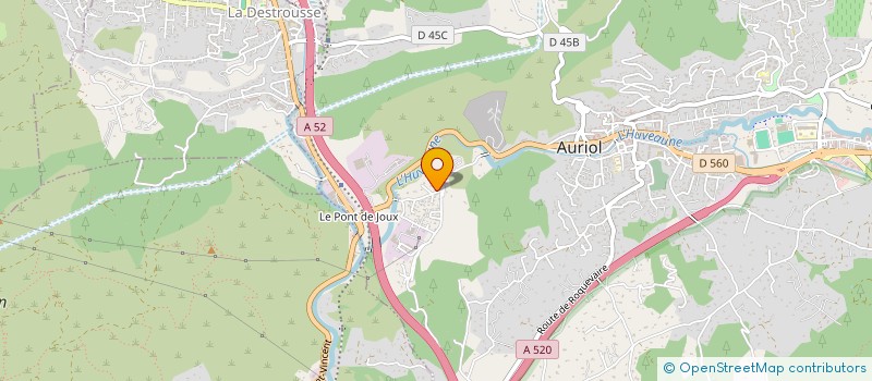 localisation de l'entreprise AT'HOM à AURIOL