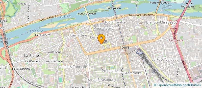 localisation de l'entreprise AT'HOME  TOURS