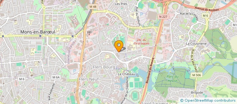 localisation de l'entreprise AT HOME à VILLENEUVE-D'ASCQ