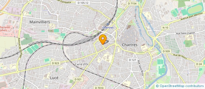 localisation de l'entreprise AT HOME à CHARTRES