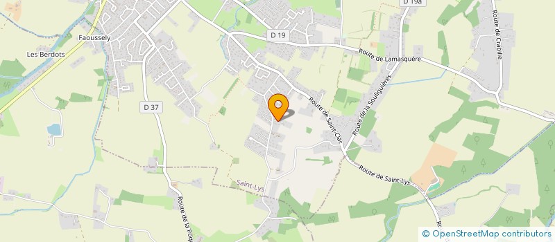 localisation de l'entreprise AT HOME  SAINT-LYS