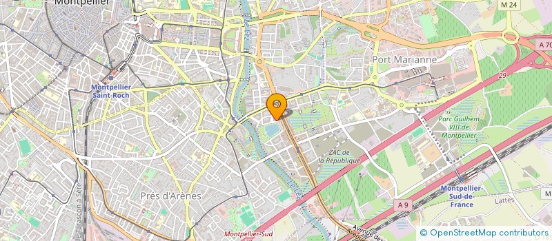 localisation de l'entreprise AT HOME BIS à MONTPELLIER