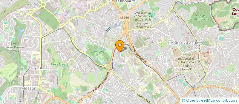 localisation de l'entreprise AT HOME PIZZA à MONTPELLIER