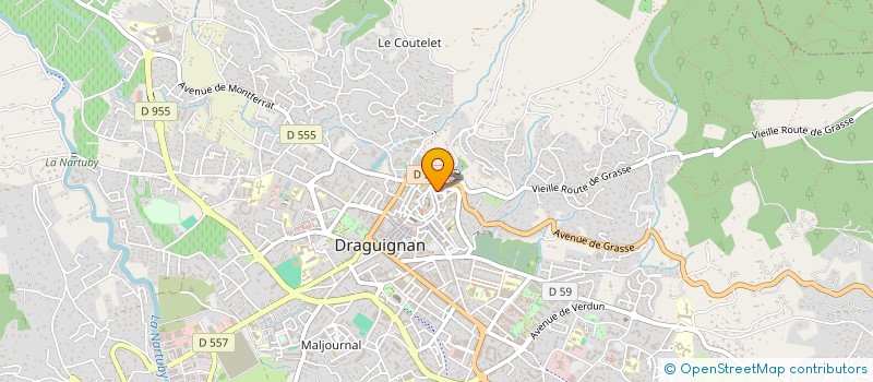 localisation de l'entreprise AT HOME SERVICES à DRAGUIGNAN
