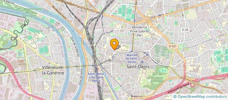 localisation de l'entreprise AT HOMES à MONTREUIL