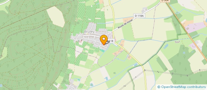 localisation de l'entreprise AT IMMO  BRULEY