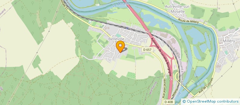 localisation de l'entreprise AT INVEST  VIENNE-LA-VILLE