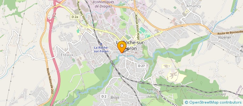 localisation de l'entreprise AT INVEST  LA ROCHE-SUR-FORON