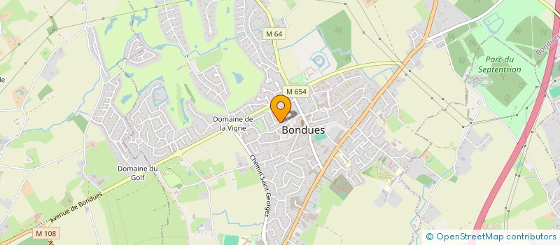 localisation de l'entreprise AT INVESTMENTS  BONDUES