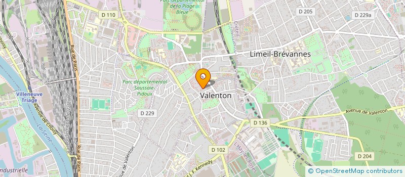 localisation de l'entreprise AT MULTISERVICES  VALENTON