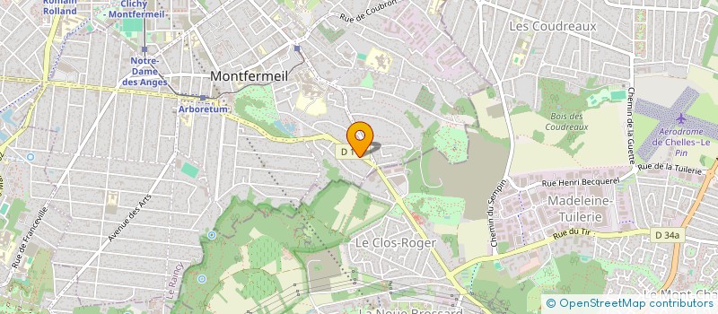 localisation de l'entreprise AT NET TELCOM à MONTFERMEIL