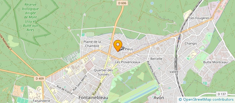 localisation de l'entreprise AT NETTOY TEINT APPRET FONTAIN à FONTAINEBLEAU