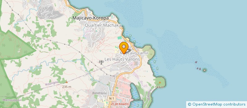 localisation de l'entreprise AT.OI-CONSULTING à MAMOUDZOU