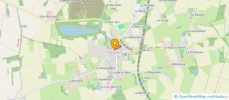 localisation de l'entreprise AT-ONCE  ABBARETZ