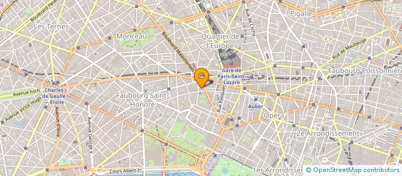 localisation de l'entreprise AT OSBORNE à PARIS