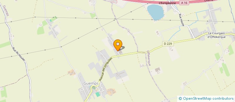 localisation de l'entreprise AT POM  GUEMPS