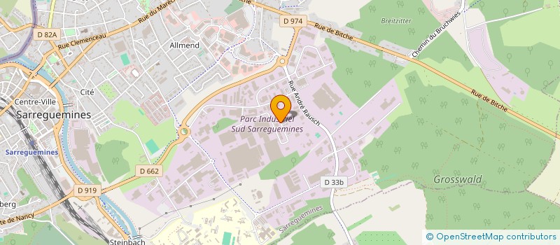 localisation de l'entreprise AT'PROCONTI à SARREGUEMINES
