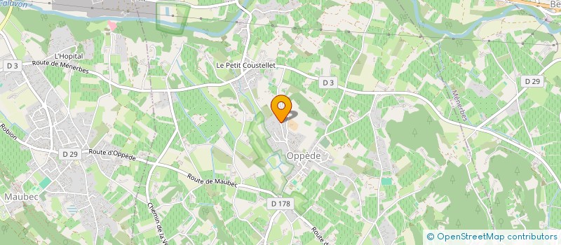 localisation de l'entreprise AT PRODUCTION  OPPEDE