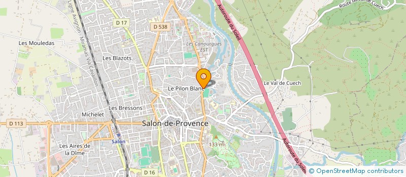 localisation de l'entreprise AT PROVENCE à SALON-DE-PROVENCE