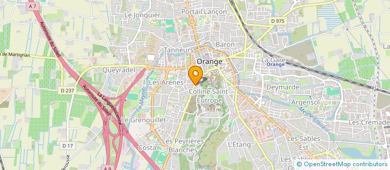 localisation de l'entreprise AT SERVICES  ORANGE