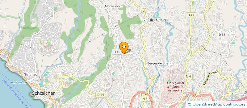 localisation de l'entreprise AT SERVICES  FORT DE FRANCE