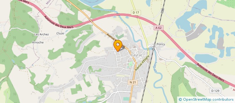 localisation de l'entreprise AT.SERVICES47  LAYRAC