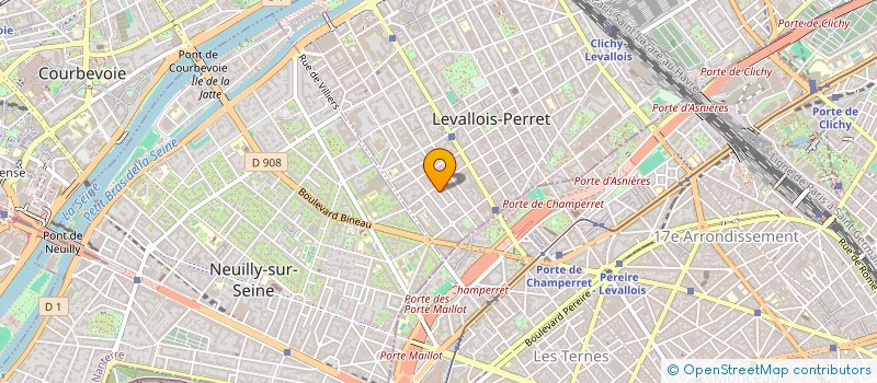localisation de l'entreprise AT SWORD PRODUCTIONS à LEVALLOIS-PERRET