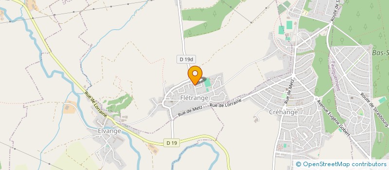 localisation de l'entreprise AT THE CORNER  FLETRANGE