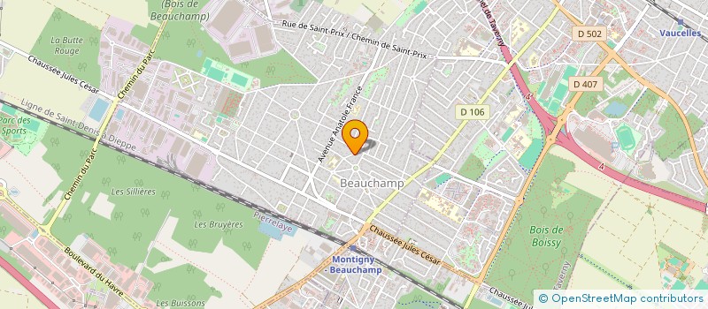 localisation de l'entreprise AT THE HELM DIGITAL  BEAUCHAMP