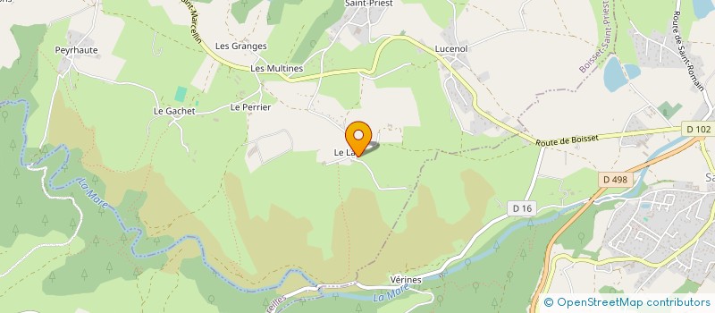 localisation de l'entreprise AT TRANS à BOISSET-SAINT-PRIEST