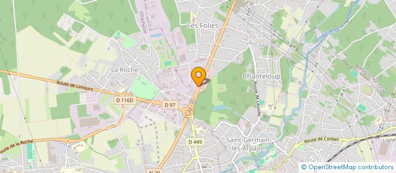 localisation de l'entreprise AT TRANSPORTS à DRANCY