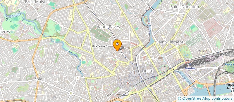 localisation de l'entreprise AT2 à NANTES