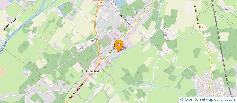 localisation de l'entreprise AT2 CONCEPT  MONCE-EN-BELIN