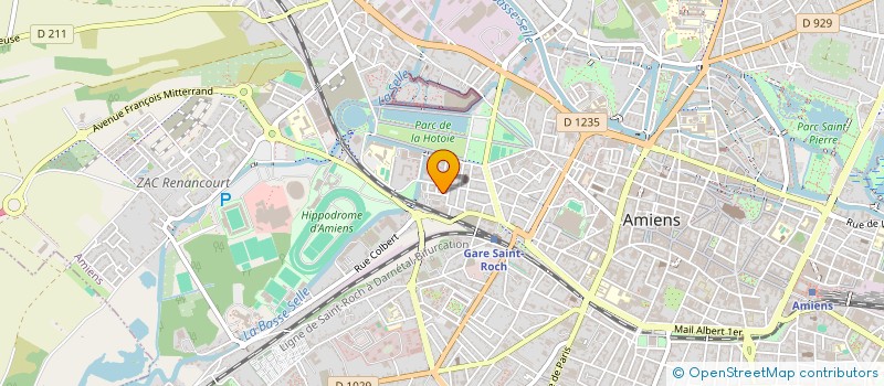 localisation de l'entreprise AT2E à AMIENS