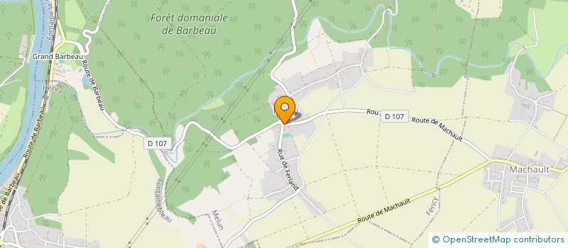 localisation de l'entreprise AT2G  FERICY