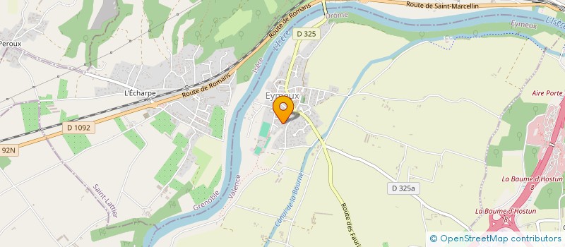 localisation de l'entreprise AT2M TAXI  EYMEUX