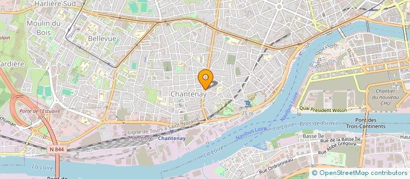 localisation de l'entreprise AT2ZER  NANTES