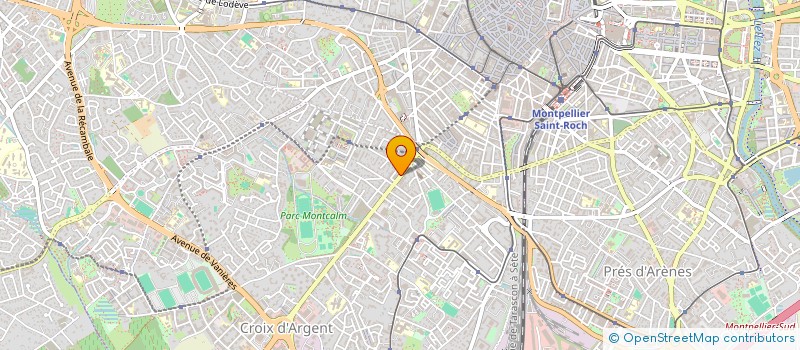 localisation de l'entreprise ATA COIFFURE  MONTPELLIER