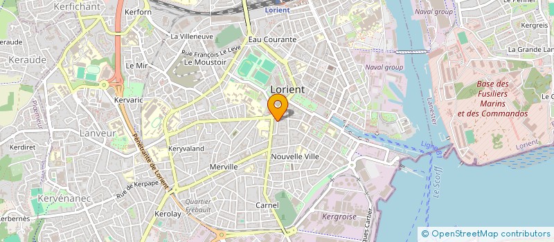 localisation de l'entreprise ATA CONSEILS  LORIENT