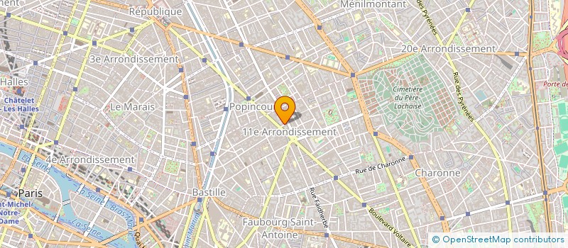 localisation de l'entreprise ATA IMMO  PARIS