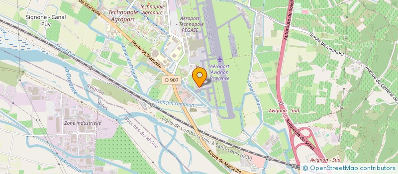 localisation de l'entreprise ATA MAINTENANCE à AVIGNON