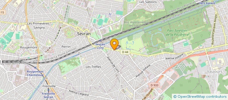 localisation de l'entreprise ATA RENOV à SEVRAN